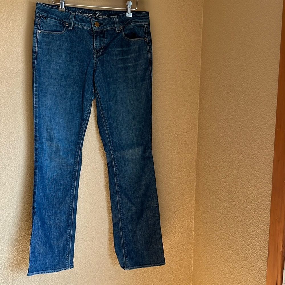 American Eagle Jeans 77 Straight 10 short